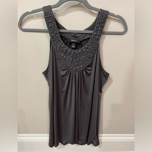 IZ Byer Embellished Blouse